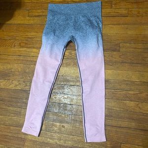 Gymshark ombré seamless leggings